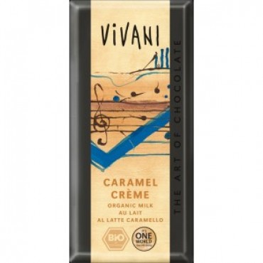 Vivani Caramel Creme Chocolate 100g